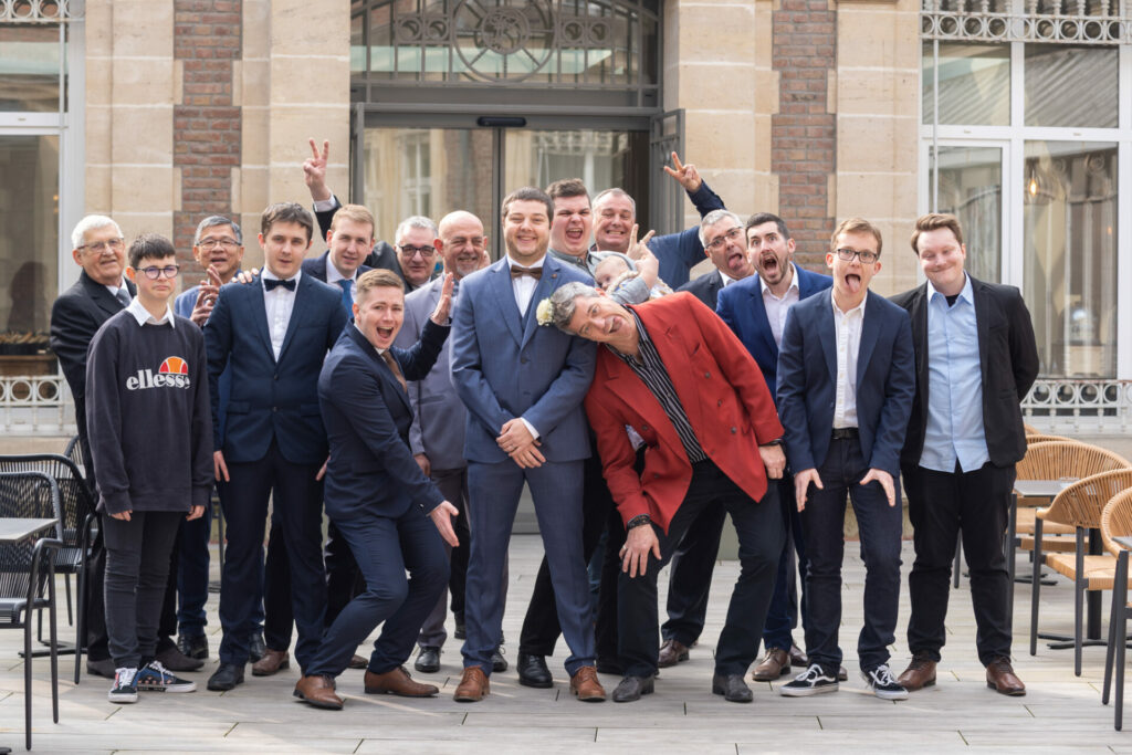 groupe photo mariage