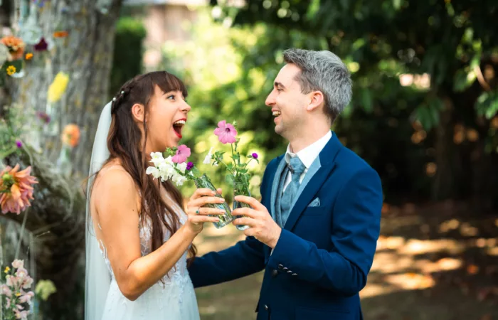 Shooting couple mariage