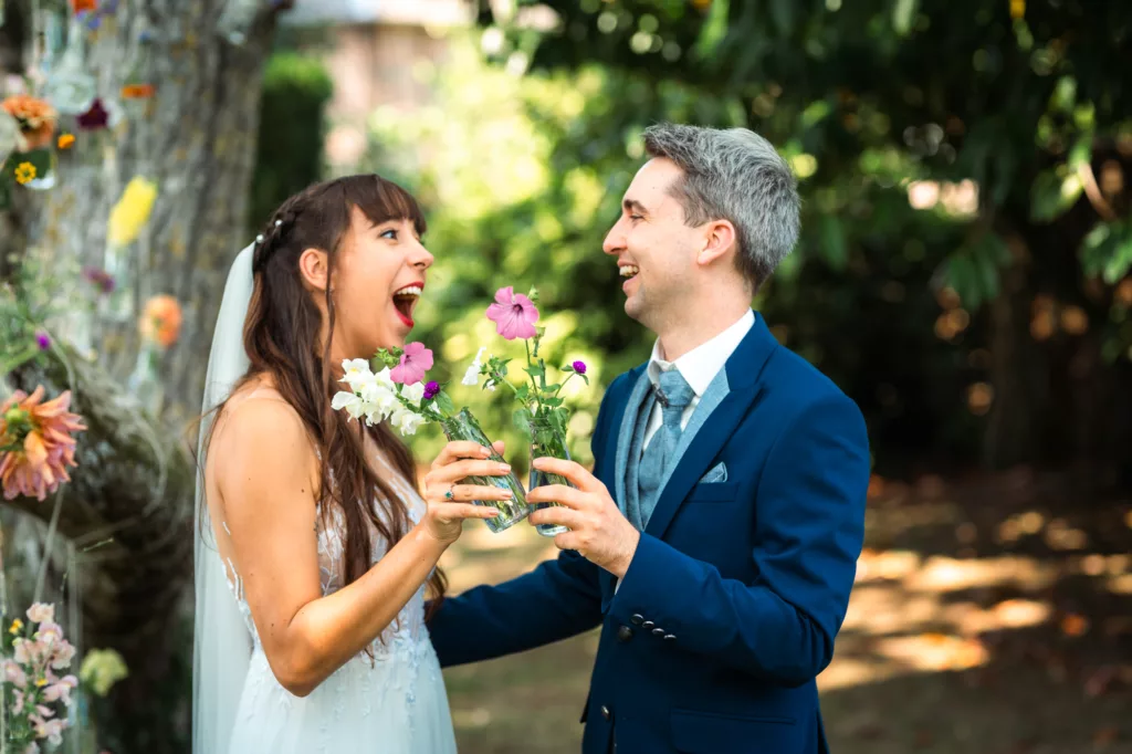 mariés - couple heureux
