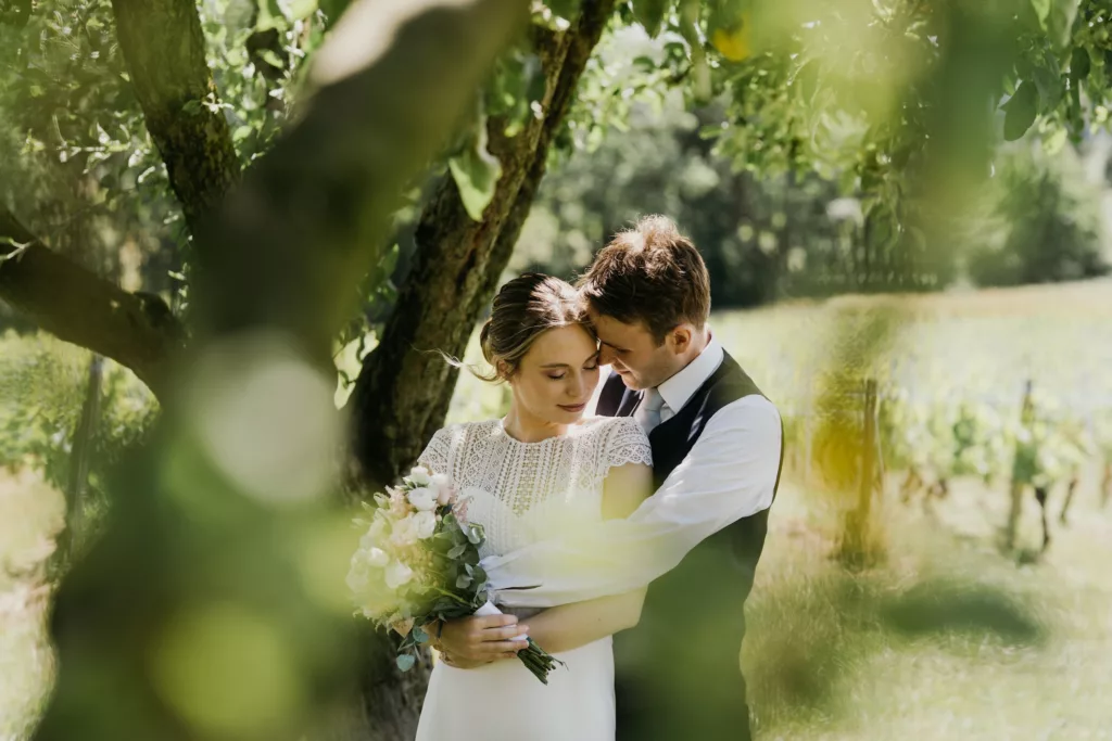 shooting couple mariés